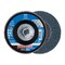 Pferd 4-1/2" x 5/8-11 Thd. POLIFAN Flap Disc - Z SG POWER STEELOX, Zirconia, 60 Grit, Flat 62278 - alternate 1